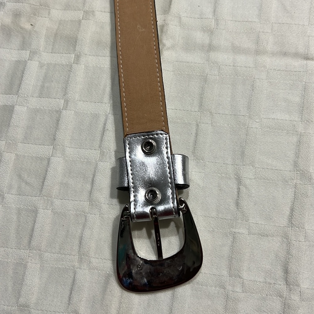 LEATHEROCK Ladies Leather Belt BLING Crystal - Picture 4 of 10